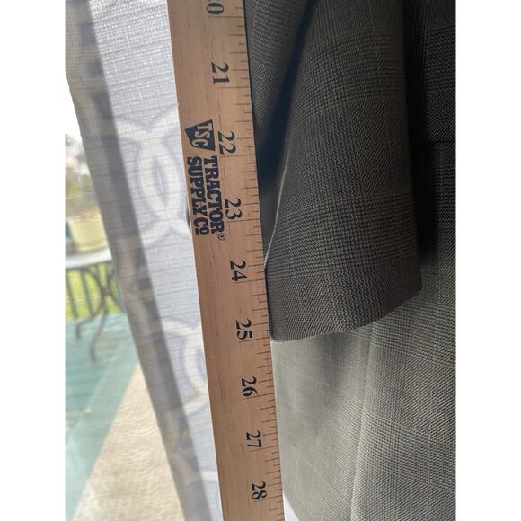 Jos A Bank Suit 58R Mens Plaid Brown 2 Button Traveler Business Blend Pant 52X29 - Picture 14 of 16